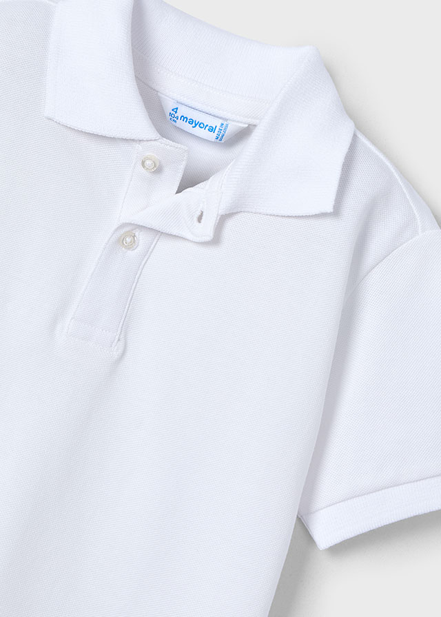 Koszulka polo k/r pika basic - obrazek 3