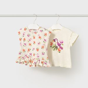 Komplet 2 koszulki krót.rękaw