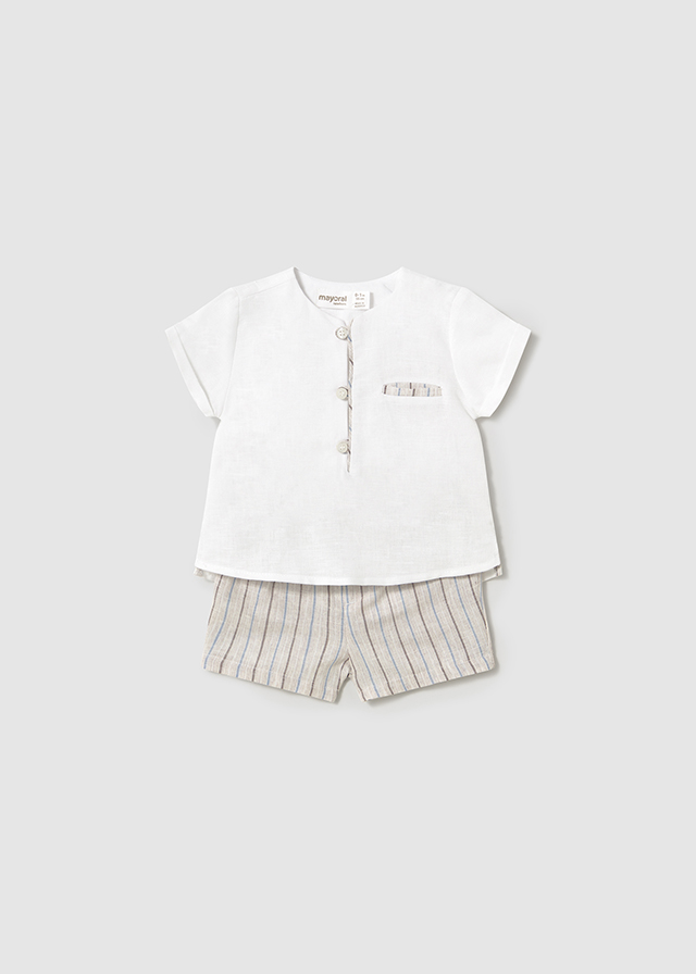 Komplet krót.spod. gładkie