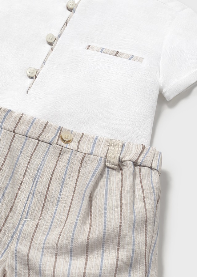 Komplet krót.spod. gładkie - obrazek 3