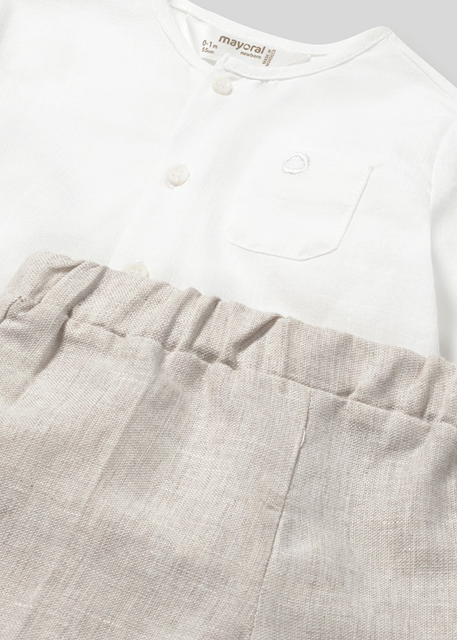 Kompl. dł. spodnie i koszula - obrazek 3