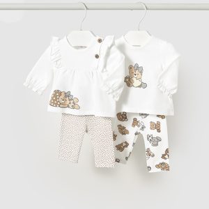 Komplet 4-cz. z legginsami