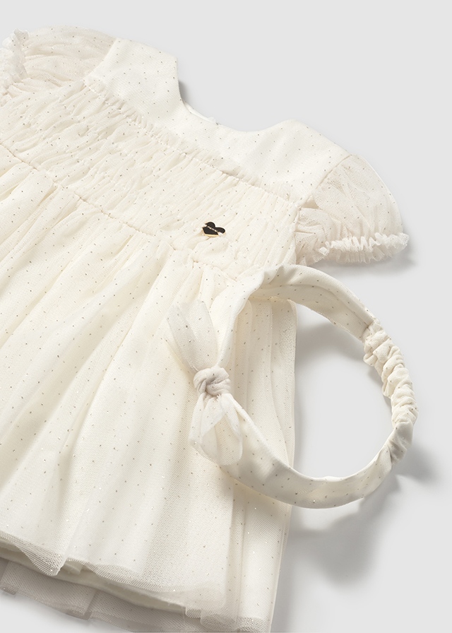 Sukienka tiul z opaską - obrazek 4