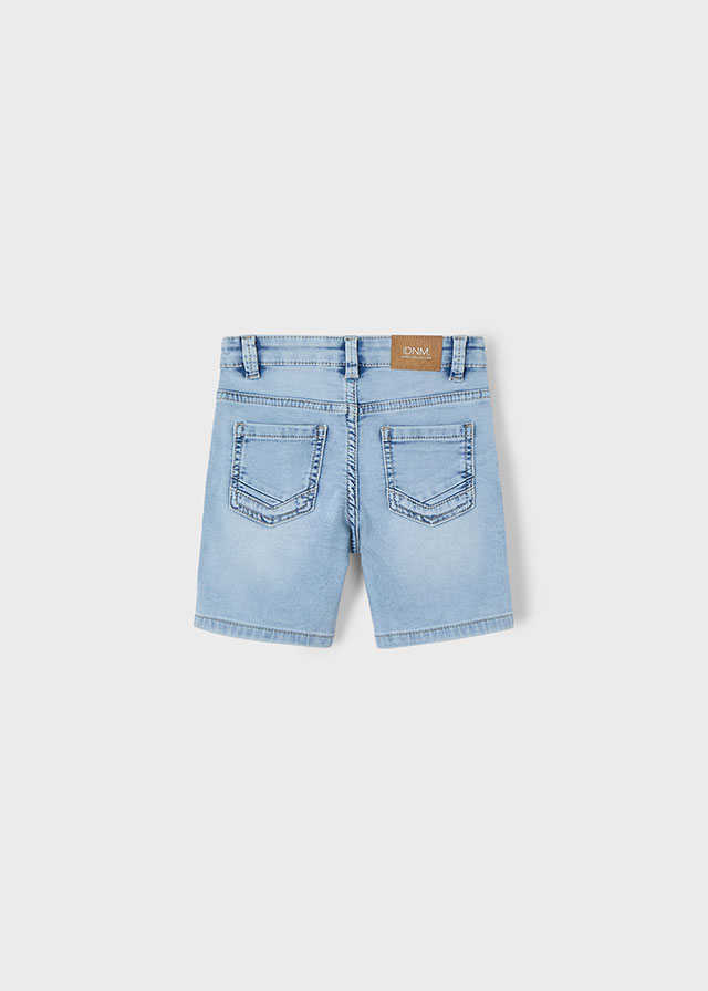 Bermuda soft denim 5 kieszeni - obrazek 3