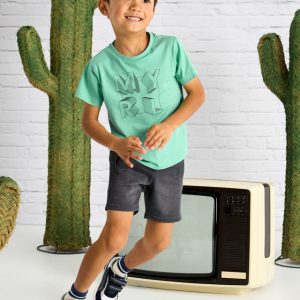 Bermudy soft denim jogger