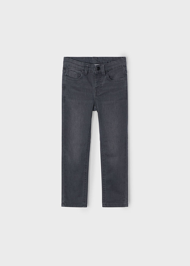 Spodnie soft denim - obrazek 3