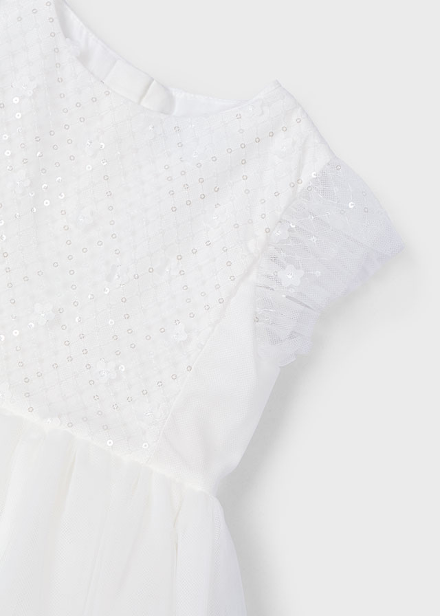 Sukienka tiul/cekiny - obrazek 4