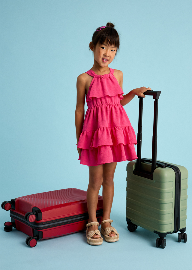 Sukienka z falbankami